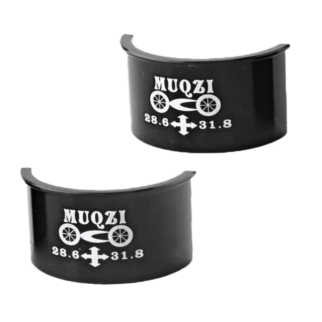 MTB Bike Bicycle Handlebar Shim Convert 28.6mm to 31.8mm Stem Reducer Adaptor Black