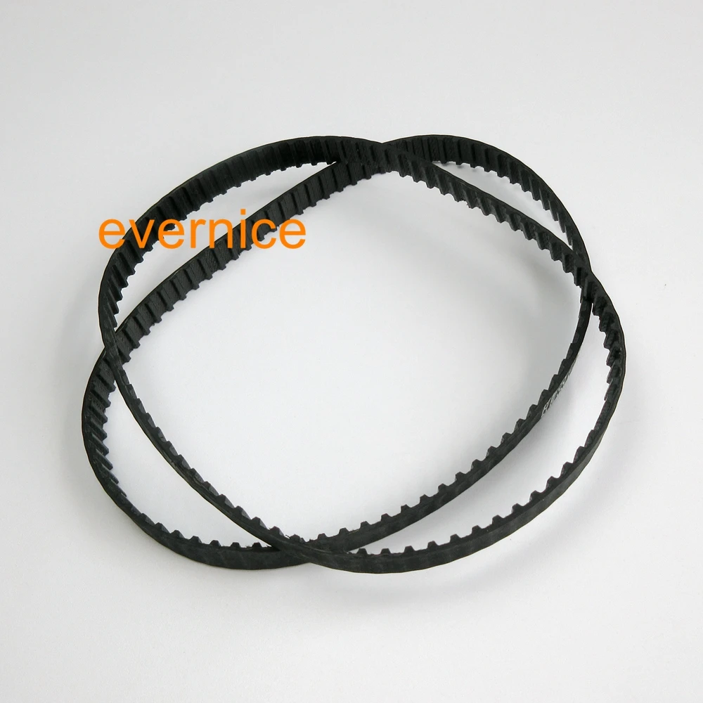 

2 Pcs Timing Belt F01001 For Newlong Np-7 Gk26 Bag Closing Machine Bag Closer