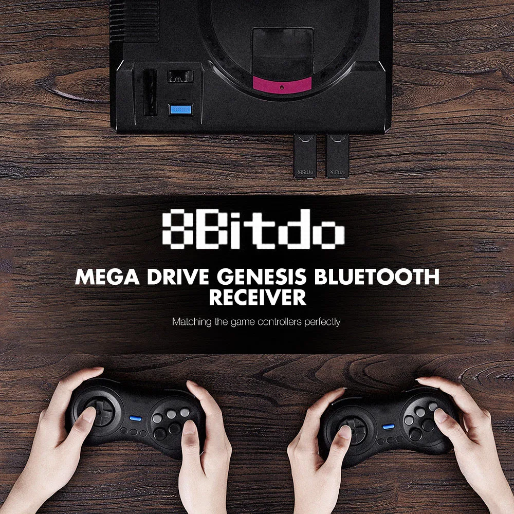 8bitdo Беспроводной Bluetooth приемник для игры sega Mega Drive Bluetooth sega Genesis и sega Genesis ДЛЯ NS PS4 ручки