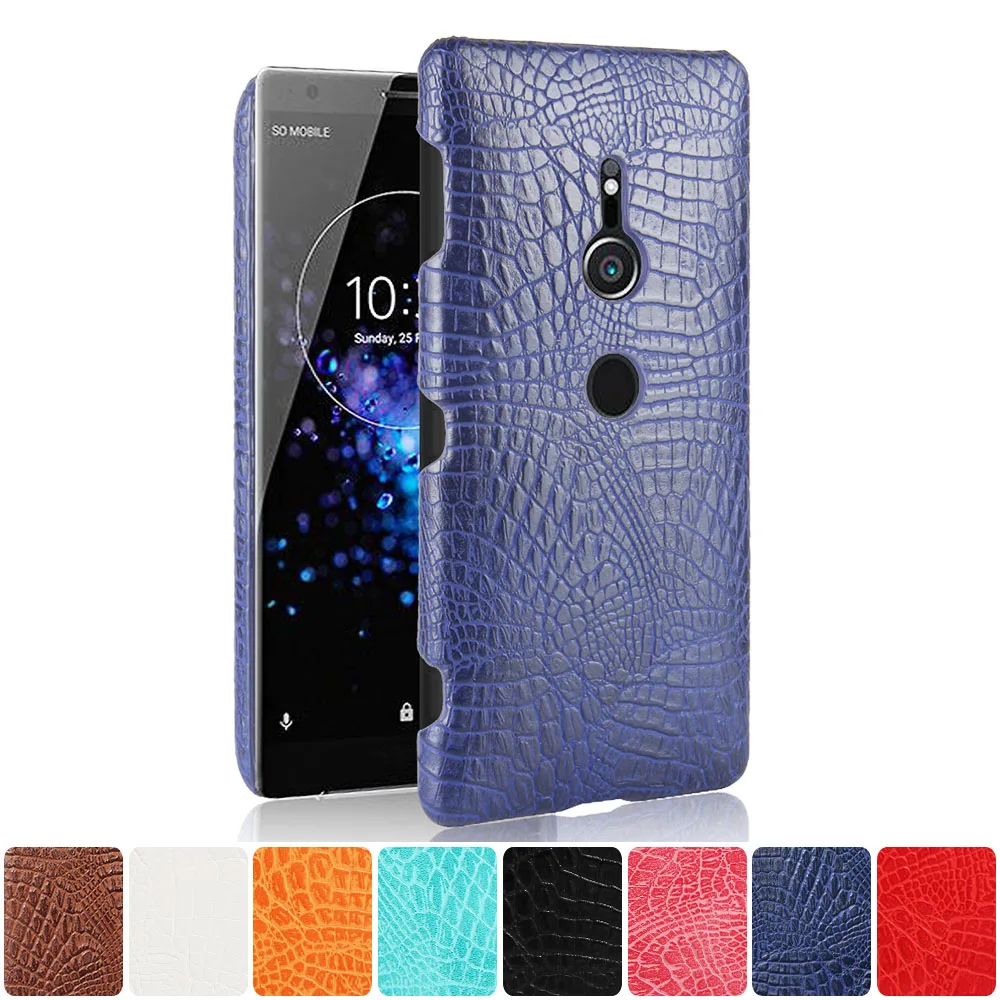 Кожаный чехол для Sony Xperia XZ2 Dual H8216 H8276 H8266 H8296 телефона с Бампером XA 2 H 8266 8296 PC рамка