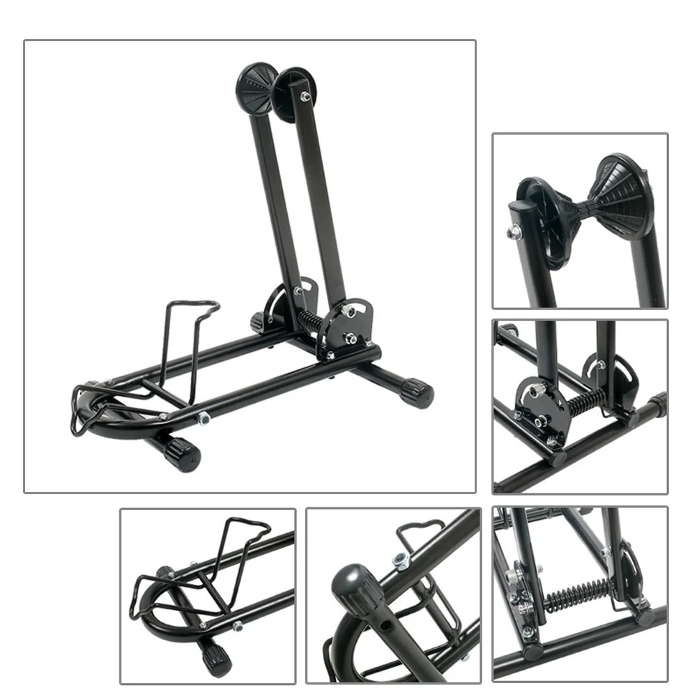 

Bicycle Floor Parking Storage Stand Bike Display Rack Folding Holder