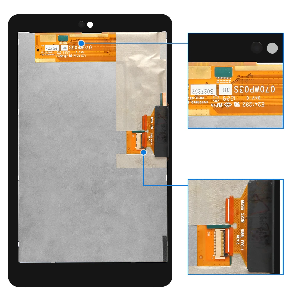 Полностью новый ЖК дисплей + сенсорный экран дигитайзера для ASUS Google Nexus 7 1 го