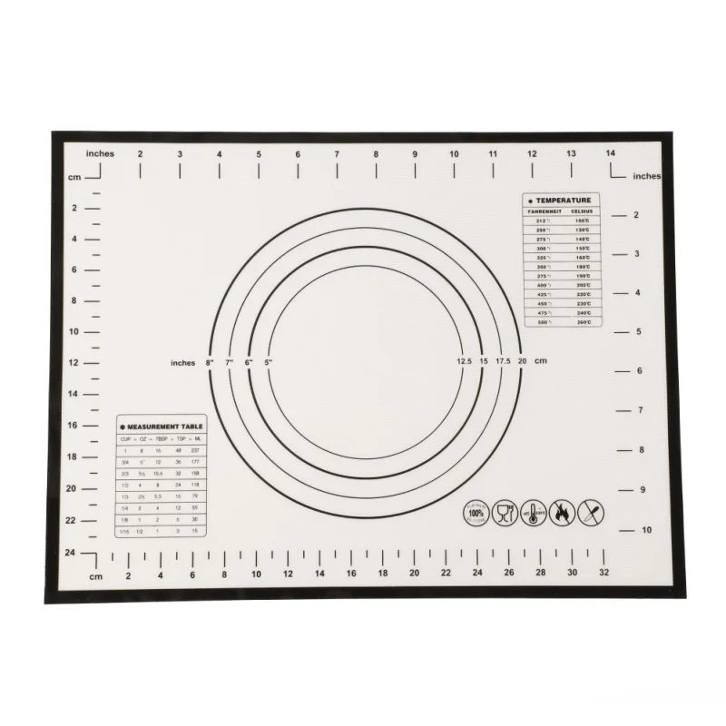 26*29 см/40*30 см силиконовый коврик для духовки, макарон, силиконовый коврик для выпечки, весы, раскатка теста, коврик, антипригарные Кондитерские инструменты