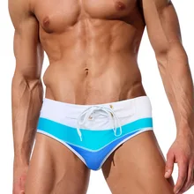 Бренд AUSTINBEM, сексуальные шорты с коллажем, мужские плавки, градиентный цвет, мужские шорты для плавания, пляжные шорты для серфинга, тригонометрические плавки