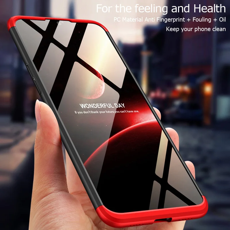 

Bumper 360 Degree Full Cover For Oneplus 6T Case oneplus 6 Plastic Anti-Knock Back Cover For Oneplus 5T Case 5 Fundas shell