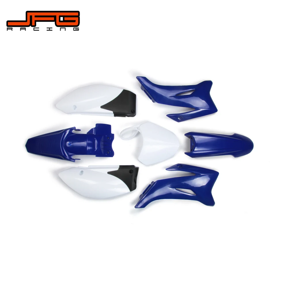 Синий пластиковый комплект, крыло, фаринги для YAMAHA TTR110 TTR 110, питбайк, внедорожный мотоцикл