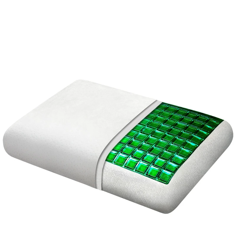 

Luxury Gel memory pillow Deep sleeping core heightening thickening memory foam cervical pillow