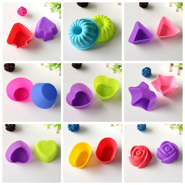 1 pz 3 cm mini Maffin Tazza di bicarbonato di sette piuttosto sacchetti di cottu 1 pz 3 cm mini Maffin Tazza di bicarbonato di sette piuttosto sacchetti di cottu