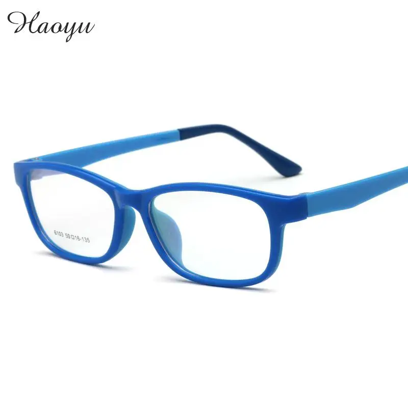 Haoyu Children Tr90 Silica Gel Myopia Amblyopia Spectacle Plastic