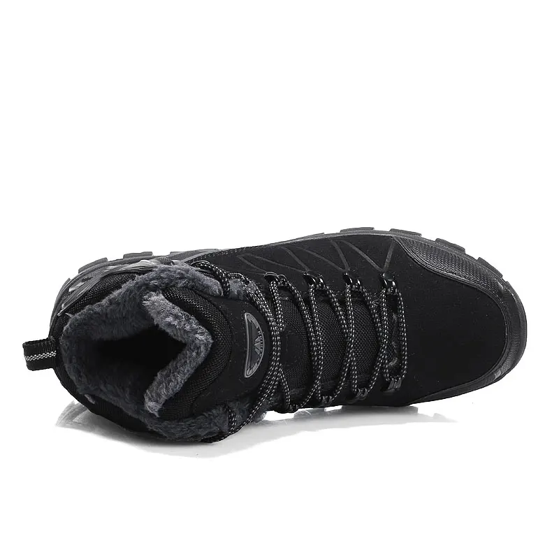 Neige Sneakers Shangfandeng Black Chaud Causalité Botas 2018 Pour gray D'hiver Mâle Hommes Hombre De Bottes Fourrure Green Chaussures army TuKJc15lF3
