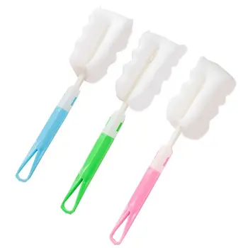 

Plastic Bottle Sponge Cleaner Cup Dish Glass Cleaning Tool Teapot Tea Tray Cleaning Brush Wooden Kungfu Tea tray Brush Drinkware