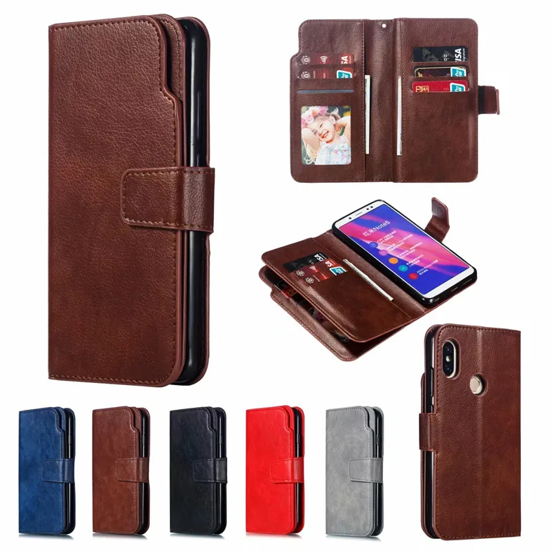 

Leather Case For Xiaomi Redmi Note 5 Pro Flip Case Card Wallet Cover Magnet Business Phone Case For Xiaomi redmi Note 5 Coque