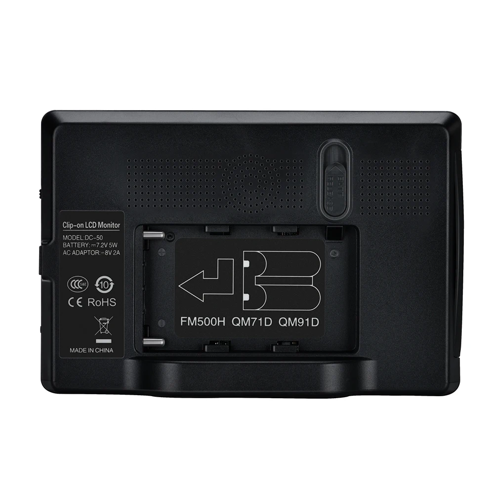 Viltrox DC-50 портативный 5 ''клип на ЖК HDMI камера видео монитор для Canon Nikon sony A7 A9 A7II A7SII A6500 A6300 DSLR BMPCC