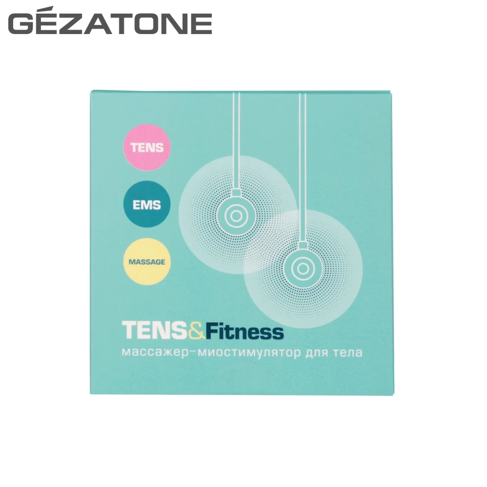 Импульсный массажер - миостимулятор Gezatone Biolift TENS&ampFitness с функциями TENS и EMS 6