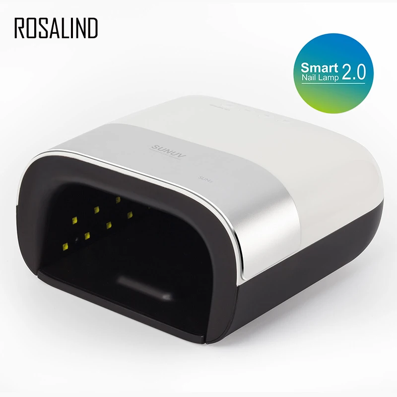 

ROSALIND SUN3W 48W Nail Dryer UV LED Lamp Nail With Intelligent Timing Display Smart 2X Faster Curing Nail Art Tools