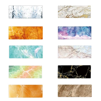 

Extra Large Mouse Pad Marble Extended Computer Mouse Pad Non-Slip Non-Stitched Edges Keyboard Desk Mat