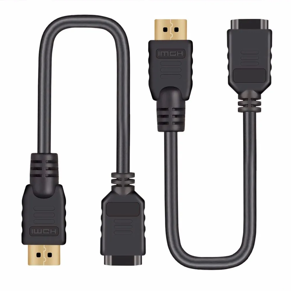 2pcs/lot HDMI Male to Female Extender Cable,High Speed HDMI Cable,HDMI