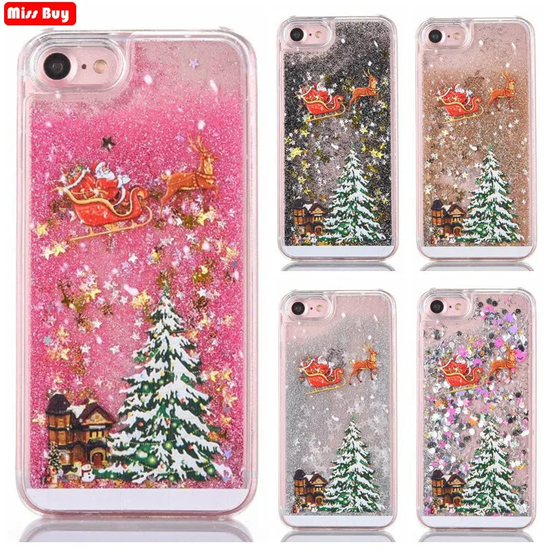 Cute Christmas Tree Case for iPhone 6 6s 7 8 Plus X 5 5S Xr XS Max