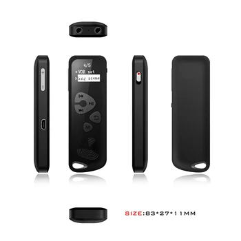 

24 Languages Long time digital telephone audio recorder with voice activated function and password