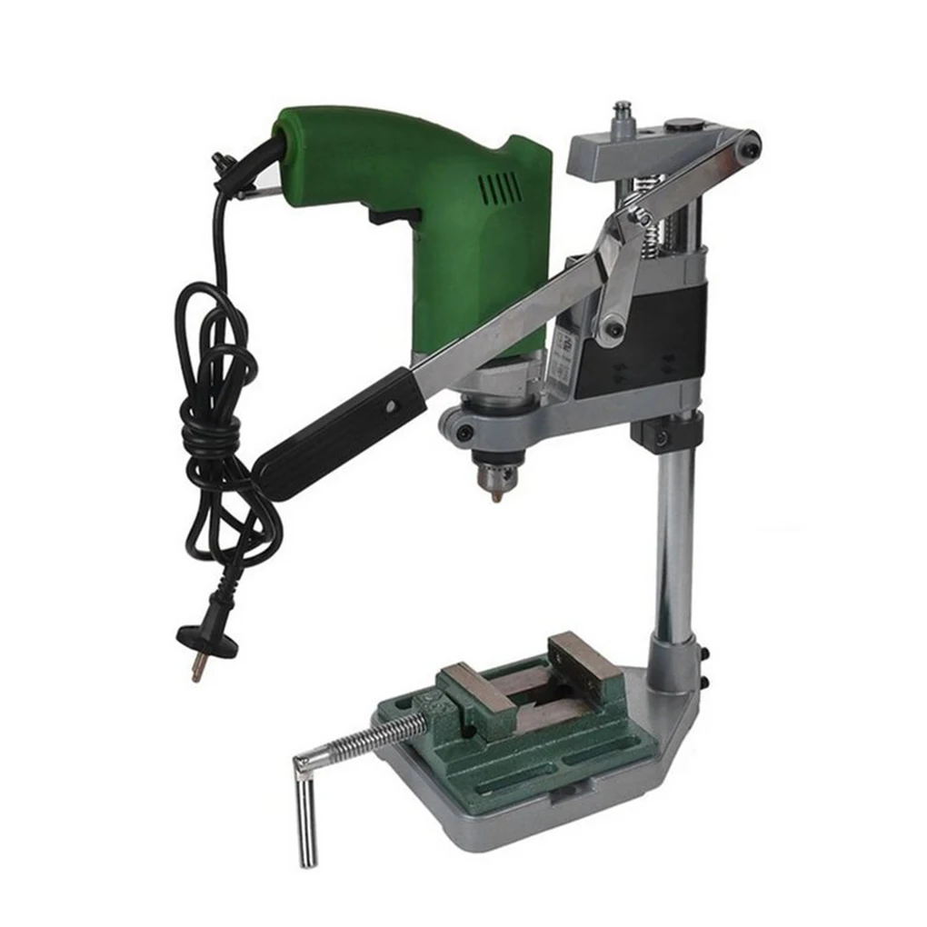

New Portable Universal Electric Bench Drill Stand Double Clamp Base Frame Drill Holder Stand