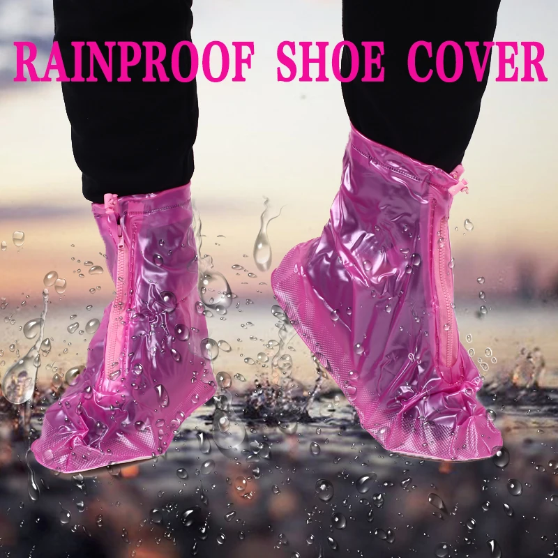 Vehemo дождливый день скутер водонепроницаемые бахилы дождевик поле Пешие прогулки складная обувь крышка дождевик защитный чехол для обуви