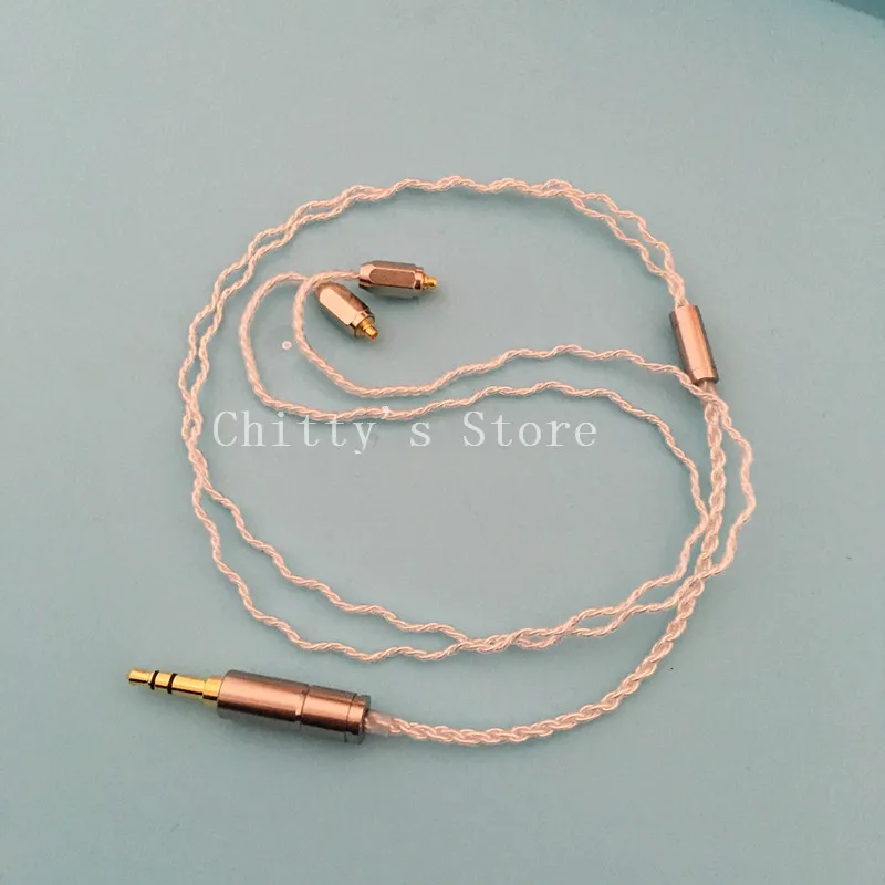 Diy провод для наушников se535 ue900 mmcx IM50 IM70 короткий кабель (45 см)|diy earphone wire|earphone cable diydiy