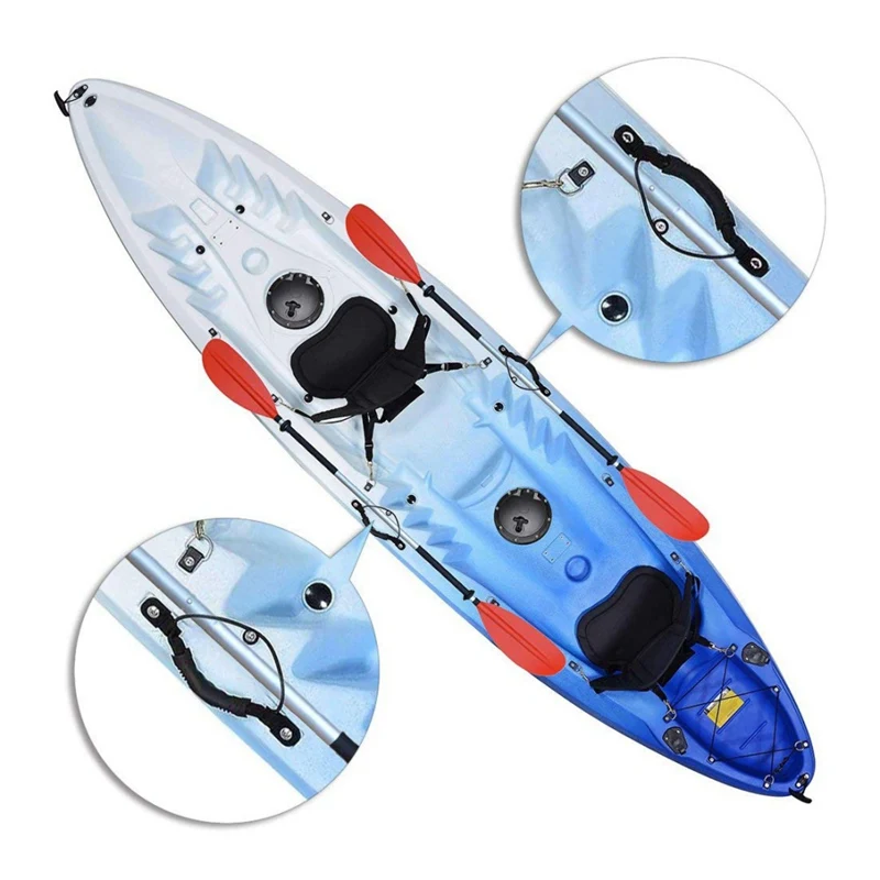 2 pieces / set of kayaking side gloves group surfing sports fitness kayak canoe handle boat side installation handle accessories 2 pieces / set of kayaking side gloves group surfing sports fitness kayak canoe handle boat side installation handle accessories