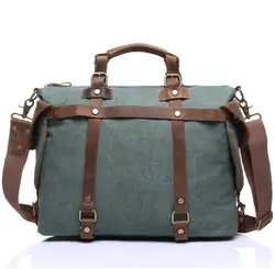 Мужская текстильная сумка мужская сумка ретро трендовая сумка мессенджер большая емкость сумки мужская сумка