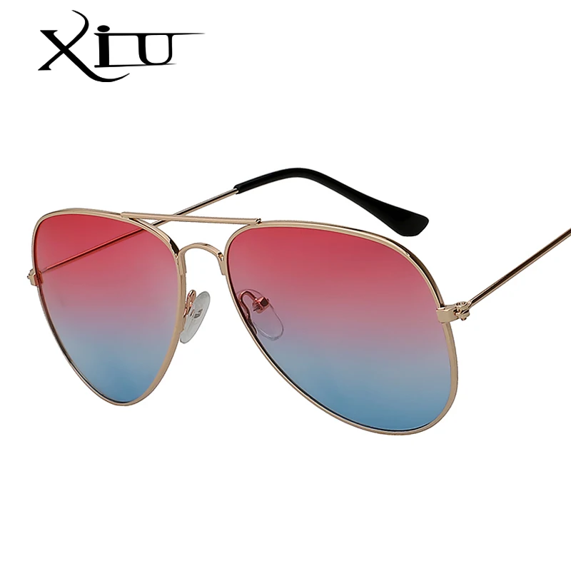 XIU классические мужские женские солнцезащитные очки Брендовые дизайнерские солнцезащитные очки Винтаж Ocean линзы модные очки UV400