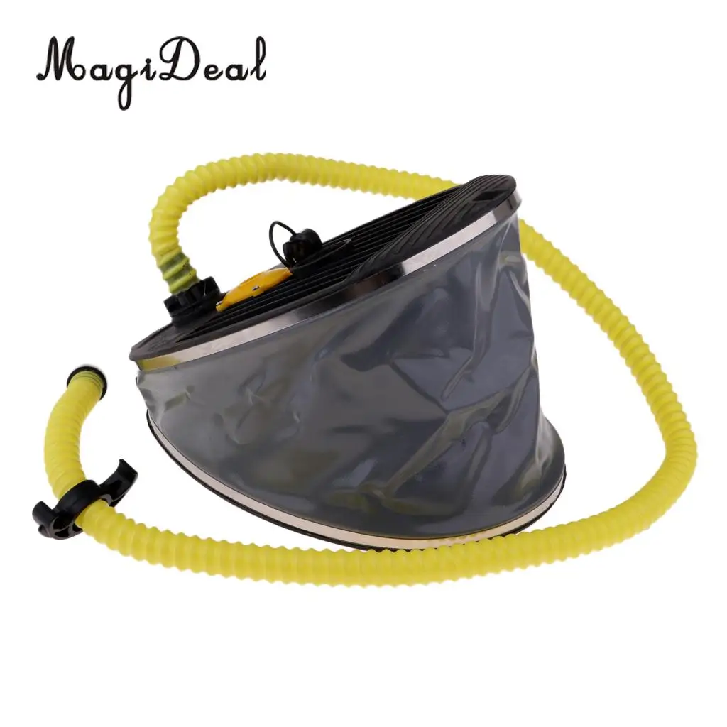 Inflatable Boat Kayak Caone Raft High-volume High Pressure Foot Pump Air Pump with Hose and Valve Adaptor for Drifting SUP Board