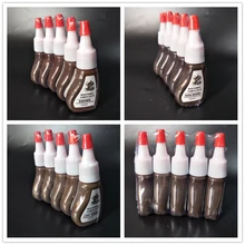 5 шт татуировки чернила пигмент для микроблейдинга для перманентного макияжа игла для татуажа бровей машина микро косметика для губ 10 мл семена красных цветов Цвета