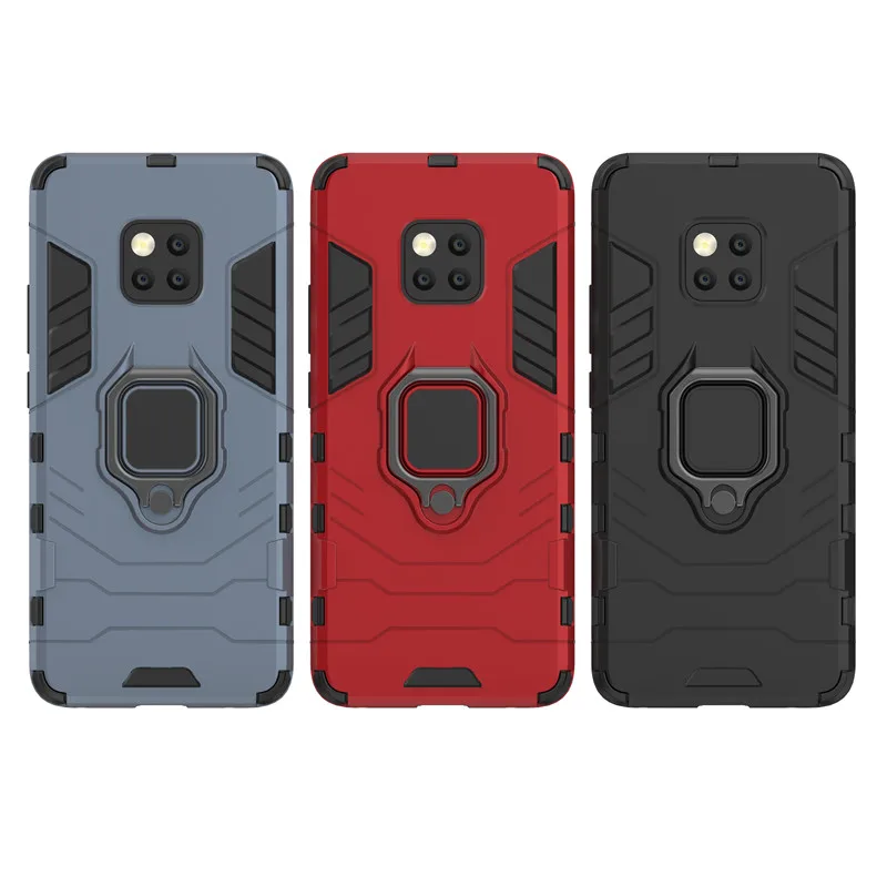 For HUAWEI Mate 20 Pro Case Car Holder Magnetic Suction Ring Bracket Rugged Armor Phone Cover For HUAWEI Mate 20X  20 Lite Capa (13)