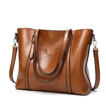 Женская сумка, женские кожаные сумки из мягкой искусственной кожи, женская сумка-мессенджер, большая сумка на плечо, Женская Роскошная сумочка WBS209