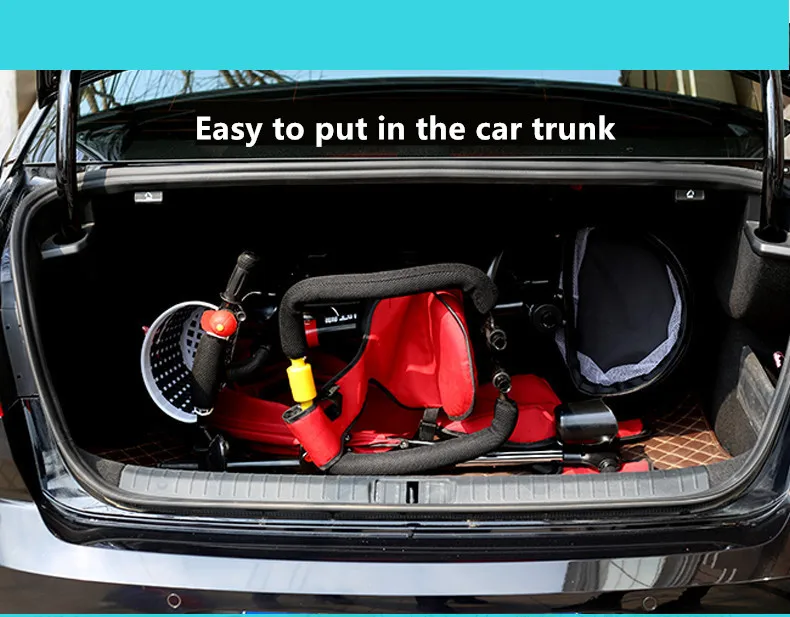 Best New Brand 1-6 Years Child Tricycle High Quality Swivel Seat Child Tricycle Bicycle Baby Buggy Stroller Bmx Baby Car Bike 4