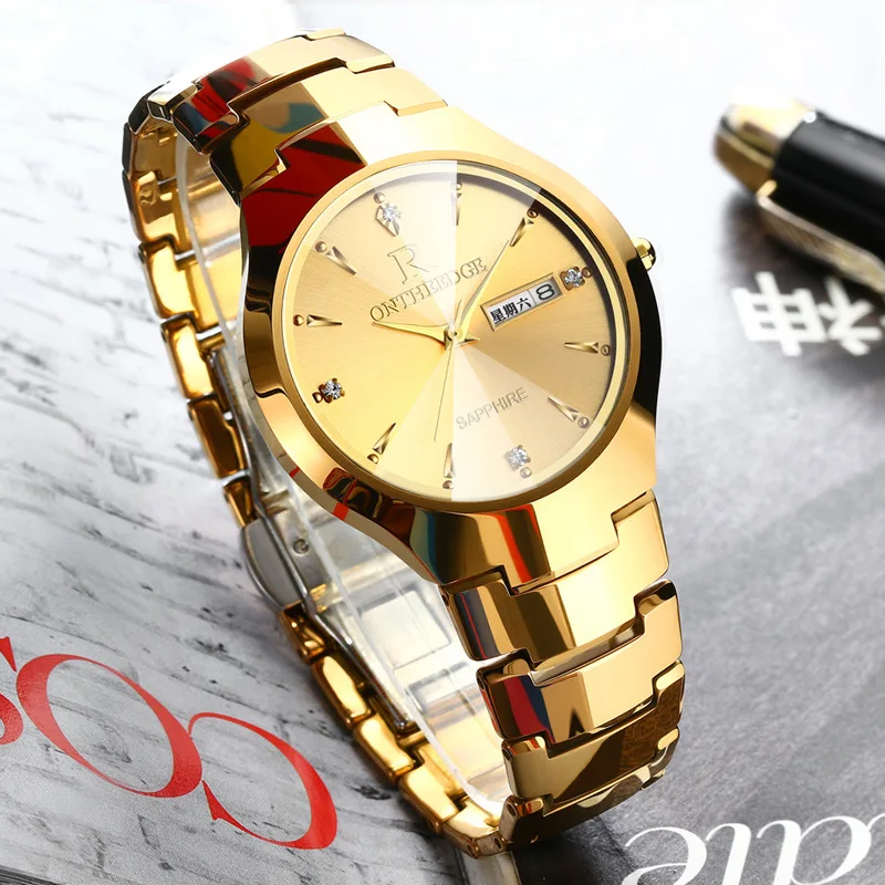 

Reloj Hombre New Fashion Brand Watch Classic Quartz Watch Men Luxury Super Slim Stainless Steel Double Calendar Watches relogio