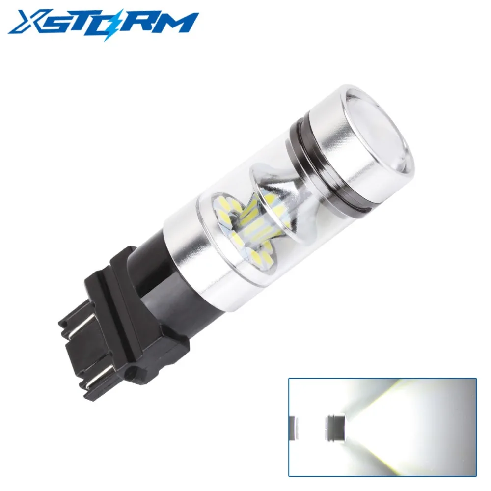 Светодиодные лампы T25 3157 3156 высокой мощности 3030 20 SMD P27W автомобильные фары для