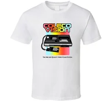Coleco Vision, T-shirt, Video Game, Console, Retro, Intellivision, Atari 2600, A