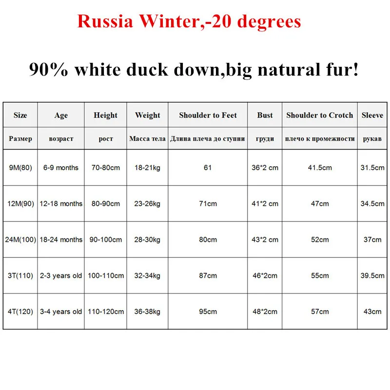 Комбинезон для новорожденных, зимний детский комбинезон для младенцев, зимняя одежда, детский зимний комбинезон, пальто на утином пуху, хлопковая детская одежда, новогодний костюм