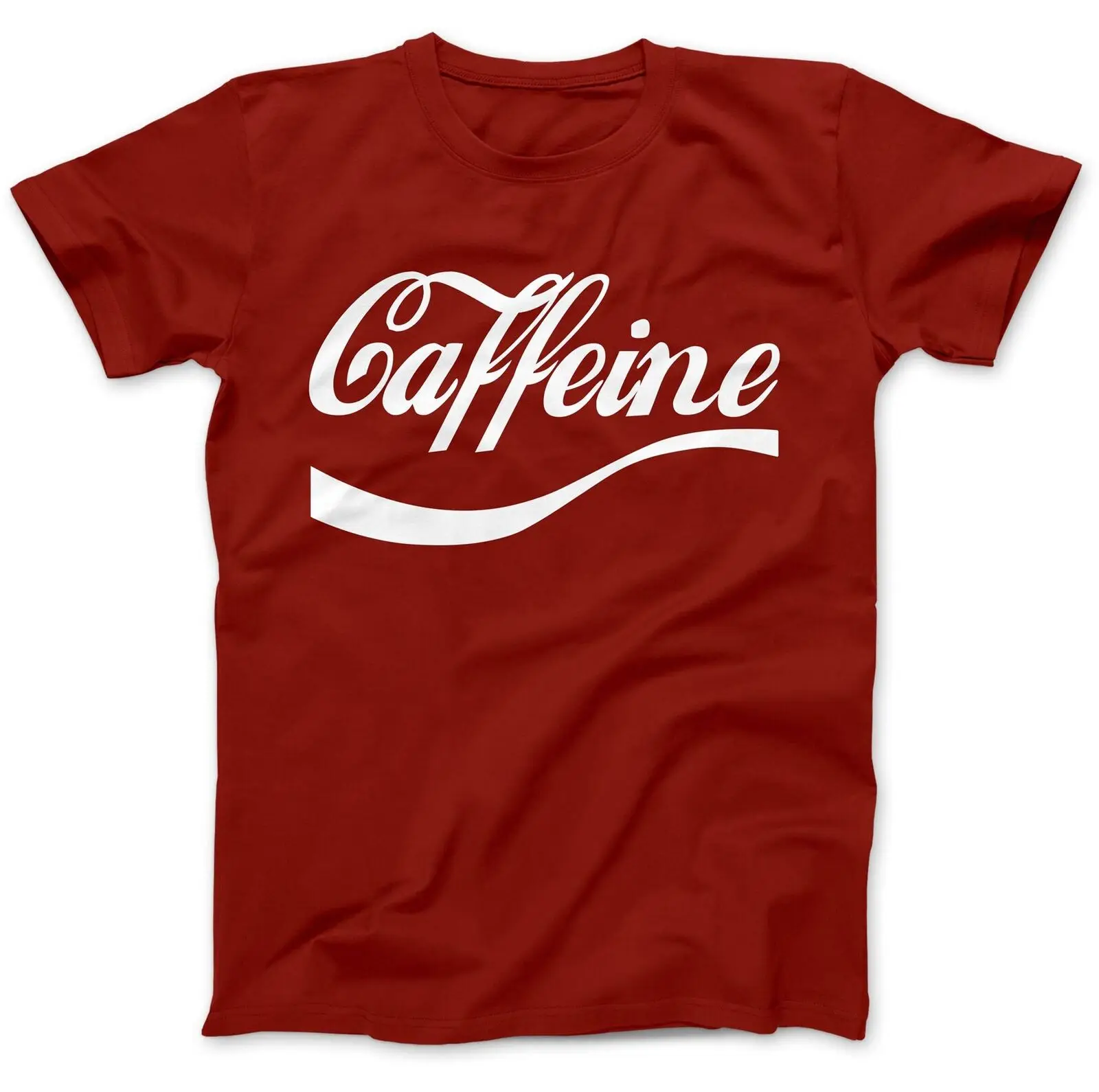 

Enjoy Caffeine Coffee T-Shirt 100% Premium Cotton Funny Gift Present Molecule