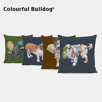 

Cuteness Dachshund Beagle Cover Pillow Cavalier King Charles Spaniel Throw Pillow Covers Schnauzer Boxer Decorative Pillow Cover