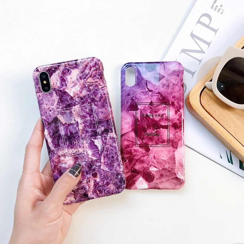 Чехол для iPhone X Xr Xs максимальный чехол шикарная блестящая мраморная кожа лепесток