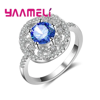 

Irregular Pattern Large Disc 925 Sterling Silver Ring Embellished Crystal Halloween Holiday Ornaments For Women
