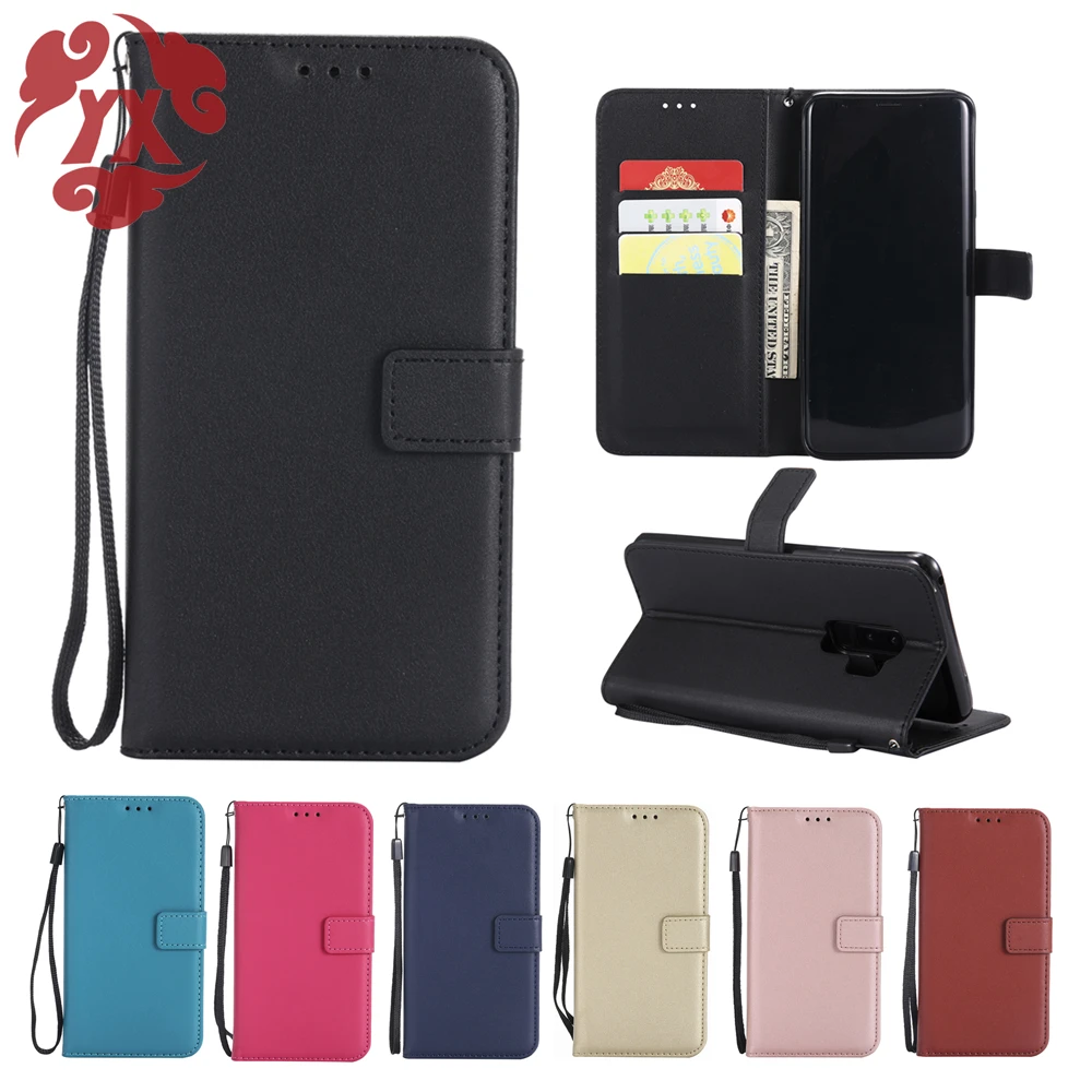 

S8 S9 S10 Plus S4 S5 Mini S6 S7 edge Plus Leather Flip Cover Wallet Phone Cases For Samsung Galaxy A5 J7 J5 J3 2017 J6 A7 2018