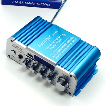 

HY-803 Bluetooth Power Amplifier Multi Function Small Power Amplifiers HIFI High Power Household Karaoke Amplifier
