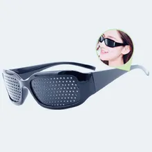 Lunettes de cyclisme à trous unisexe, protection solaire, entraînement des yeux, verre à trous, exercice en plein air, amélioration de la vue
