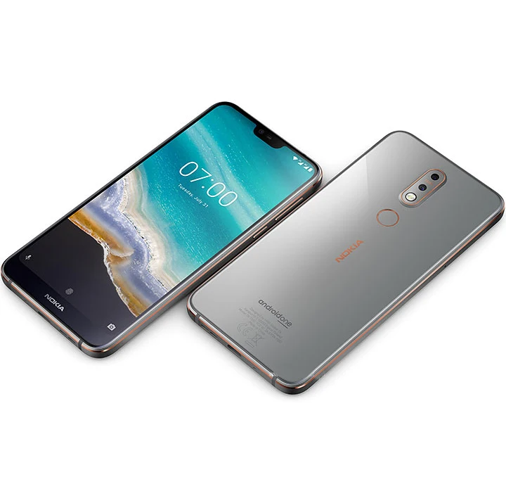 Оригинальный мобильный телефон Nokia 7 1 Android восемь ядер 4G LTE 5 84 дюйма 4 Гб ОЗУ 64 ПЗУ