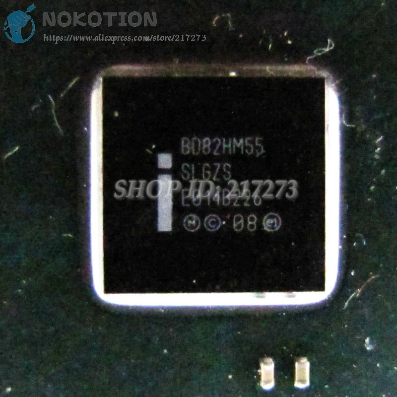 NOKOTION 615381-001 615382-001 материнская плата для ноутбука hp G62 G62-B41E0 HM55 DDR3 с видеокартой 1 Гб