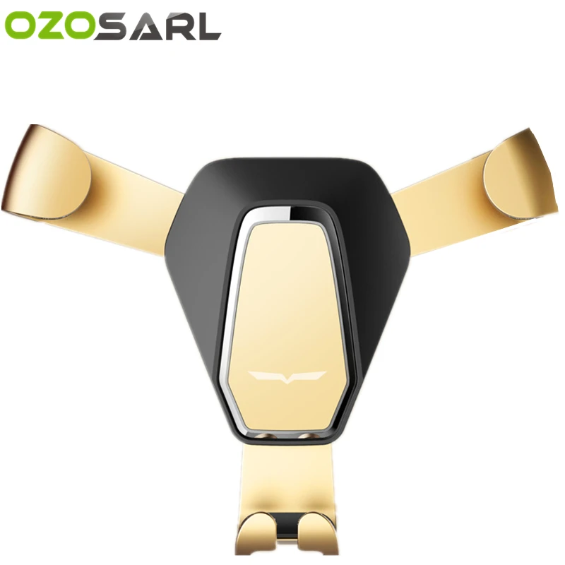 

OZOSARL Universal Car Phone Holder For iPhone 8 7 6s Plus Samsung S9 S8 S7 Air Vent Mount Mobile Phone Holder Stand Car Mount