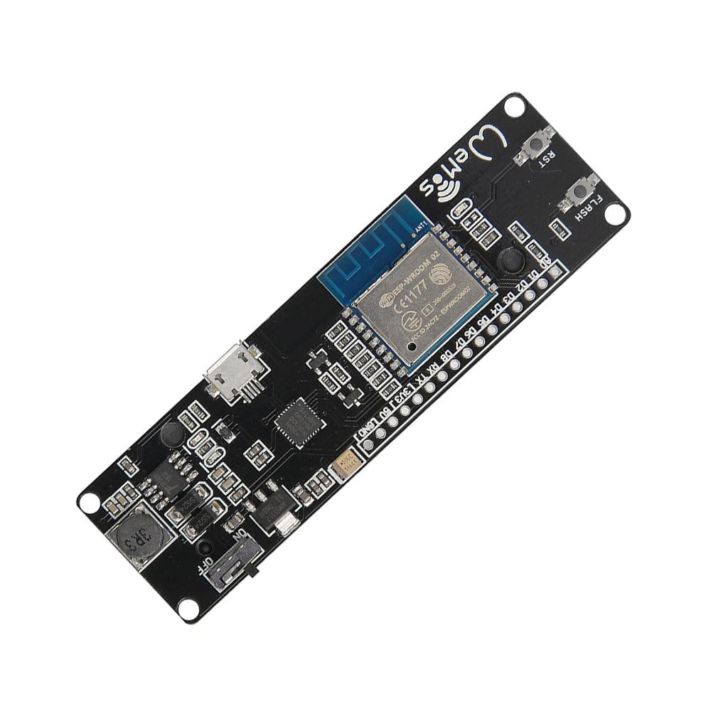 Для WeMos D1 Esp-Wroom-02 материнская плата ESP8266 Мини WiFi Nodemcu модуль 18650 Зарядка батарея макетная плата Nodemcu PWM I2C