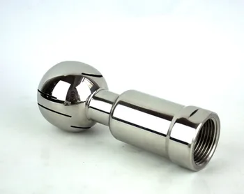 

3/4 inch DN20 BSP Female 360 Degree Rotary CIP Cleaning Ball Stainless Steel Head Nozzle